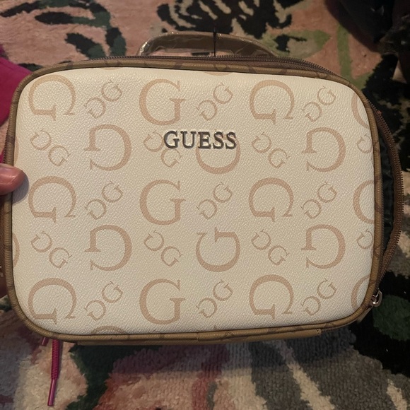 Guess Handbags - GUESS Logo Print Makeup bag